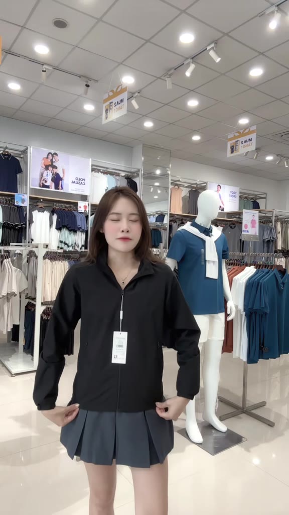 Áo khoác gió nữ YODY basic cản gió chống bụi hiệu quả WCWC25F048 | BigBuy360 - bigbuy360.vn