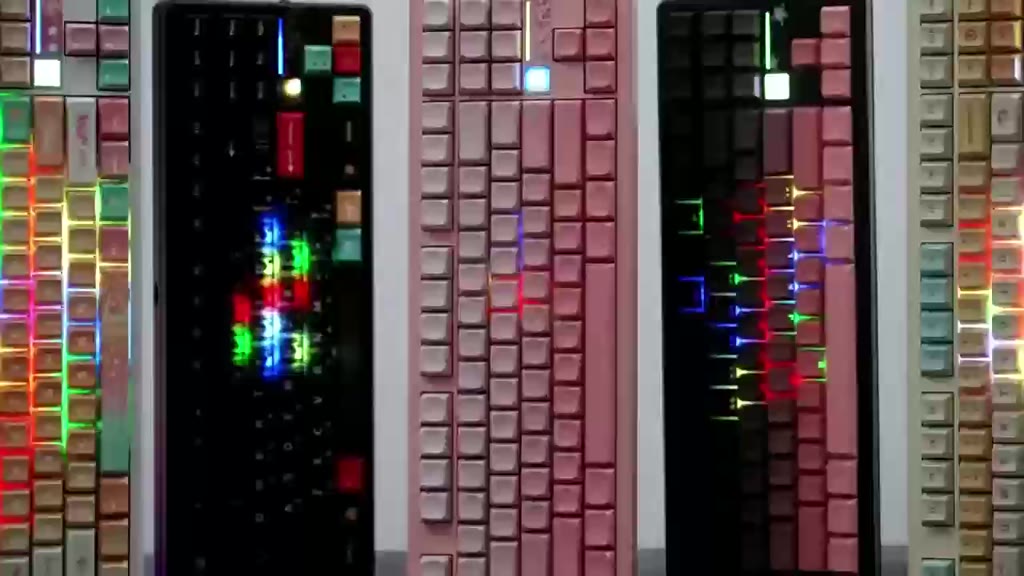 Bàn phím cơ không dây Aula F87 pro ver 2 mạch xuôi, 3 mode, led rgb, hostswap, logo điều chỉnh theo âm nhạc | BigBuy360 - bigbuy360.vn