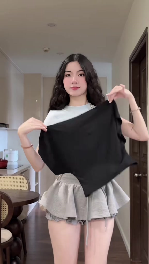 Áo Thun Nữ Trễ Vai Tay Ngắn Cotton Co Giãn Mềm Mịn Tôn Dáng Gợi Cảm BYJANE (từ 39–62kg) – 623 | BigBuy360 - bigbuy360.vn