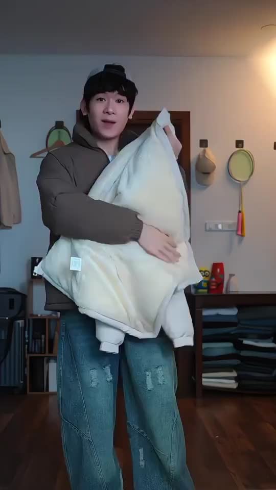 Áo Khoác Phao Suông Lót Lông Cừu Cao Cấp , Áo Đại Hàn Dày Dặn Chống Rét, Giữ Ấm Cơ Thể Cho Nam Nữ Unisex Menswear 2025 | BigBuy360 - bigbuy360.vn