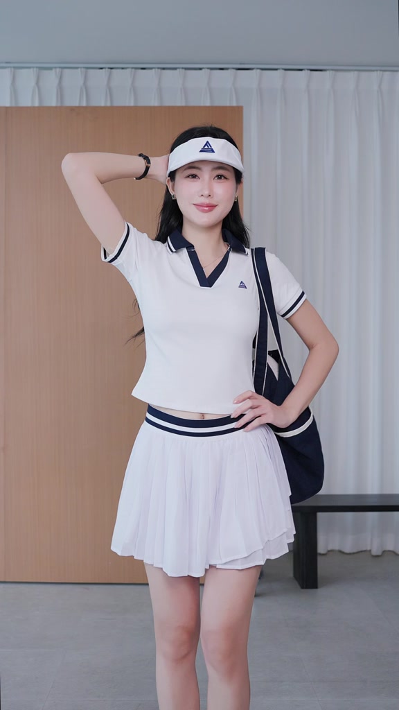 Áo polo tennis pickleball nữ Fitme VIVE ES chất liệu thoáng khí kháng khuẩn chống mùi APSP01 | BigBuy360 - bigbuy360.vn