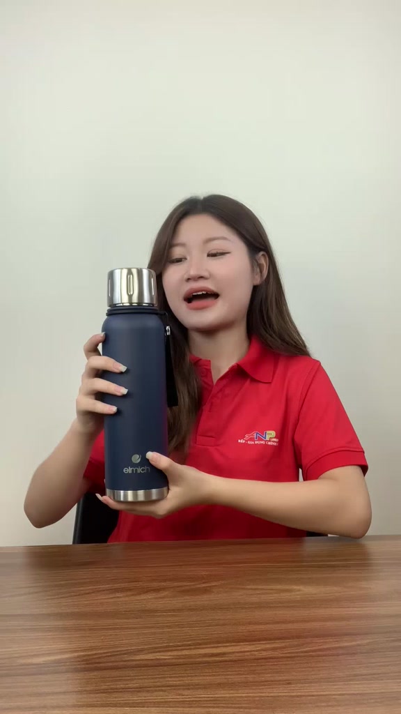 Bình Giữ Nhiệt 1 Lít Elmich EL-8335 | Bình Nước Giữ Nhiệt INOX 316, Có Quai Xách, Elmich Chính Hãng | BigBuy360 - bigbuy360.vn