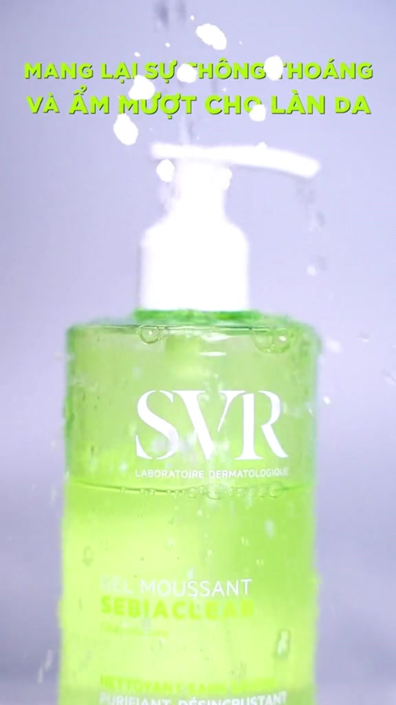 Gel rửa mặt cho da dầu mụn, không chứa xà phòng SVR Sebiaclear Gel Moussant 400ML | BigBuy360 - bigbuy360.vn