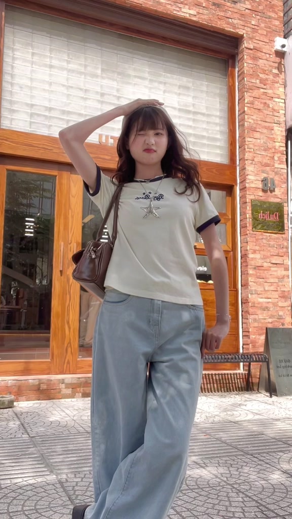 Áo Thun Babytee 3-Star Form Fit Regular 𝑩𝒚𝒄𝒂𝒎𝒄𝒂𝒎 Cotton 2 Chiều Đứng Form ABN297 | BigBuy360 - bigbuy360.vn