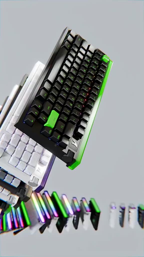 Bàn Phím Cơ Từ Tính Attack Shark R85HE - 8KHz, 256K Scan, RGB Neon, Trục Từ Tím, Giảm Ồn 5 Lớp | BigBuy360 - bigbuy360.vn