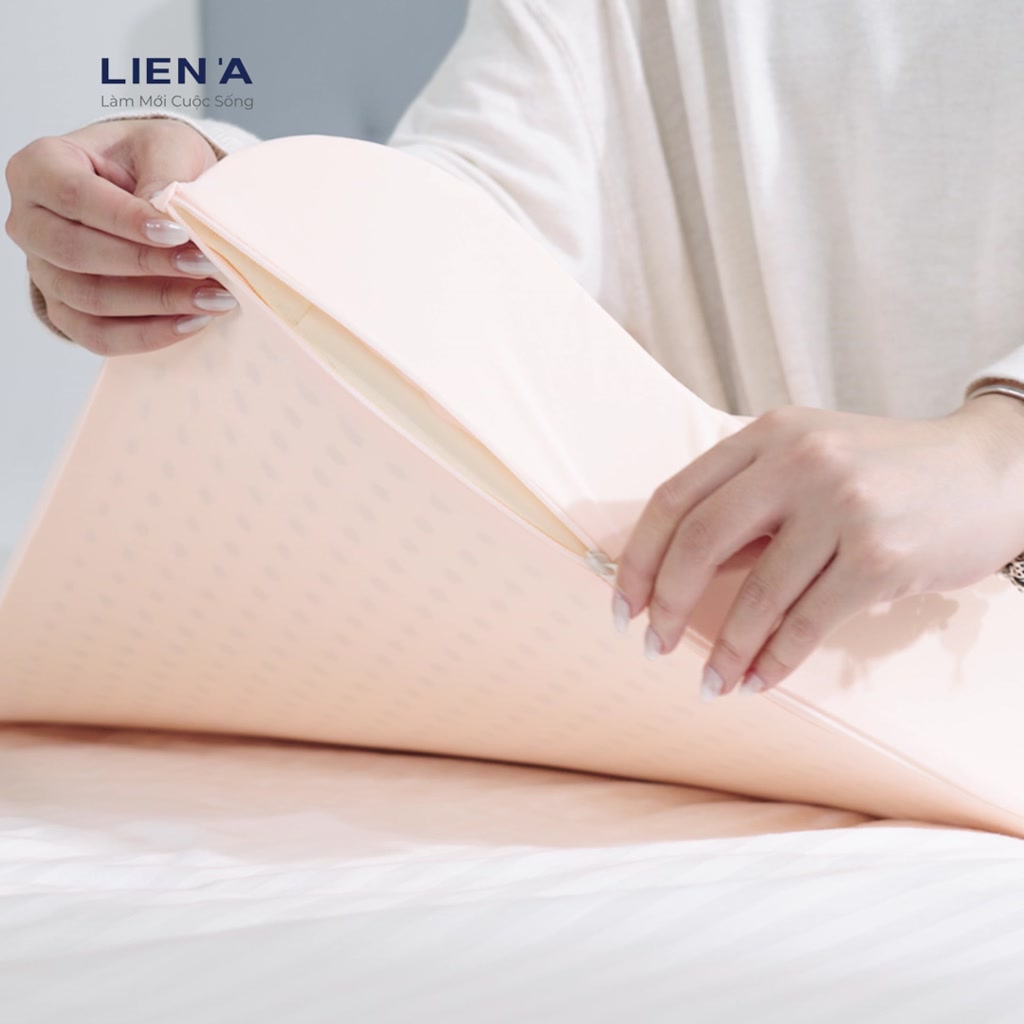 Gối Cao Su Lượn Sóng Contour Liên Á Đạt Chuẩn ECO An Toàn, Thiết Kế Công Thái Học Nâng Đỡ Êm Ái | BigBuy360 - bigbuy360.vn