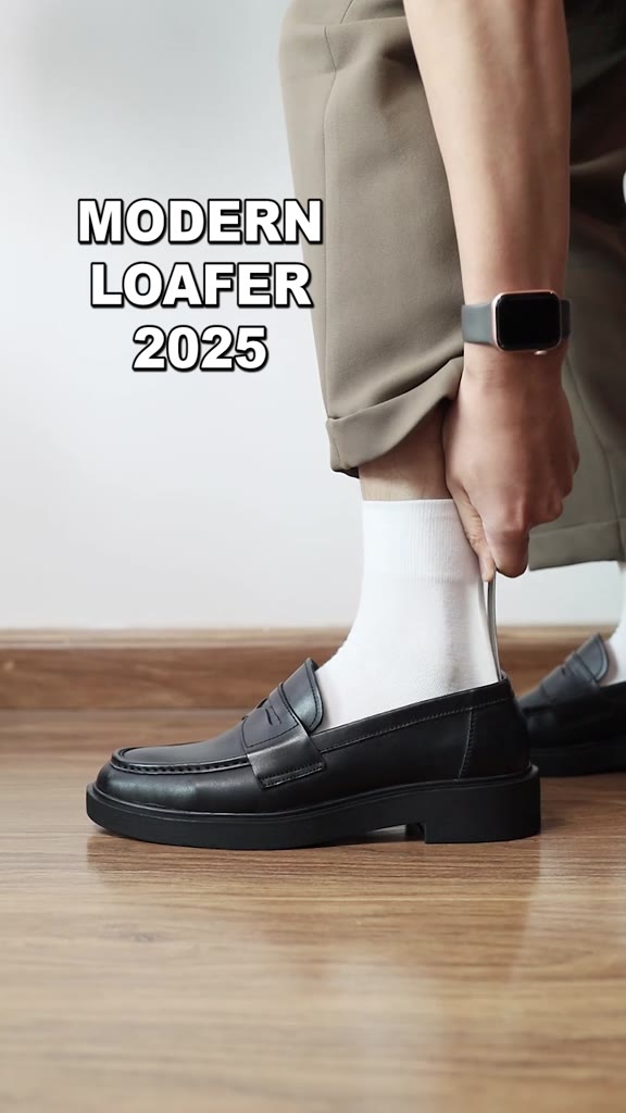 Giày Penny Loafer D3 - JOG04 , da bò nguyên tấm , đế cao su đúc cao 3,8cm ( D3 ) | BigBuy360 - bigbuy360.vn