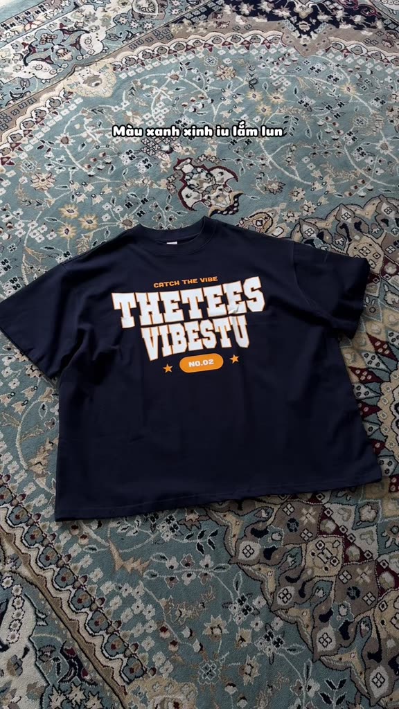 Áo Thun Local Brand VIBESTU " Thetees " Form Big Boxy Unisex 250Gsm Cotton | BigBuy360 - bigbuy360.vn