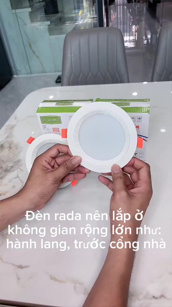 Đèn Âm Trần Cảm Biến Chuyển Động 7W/9W – Tự Động Bật Tắt, Tiết Kiệm Điện, Nhỏ Gọn, Dễ Lắp Đặt | BigBuy360 - bigbuy360.vn