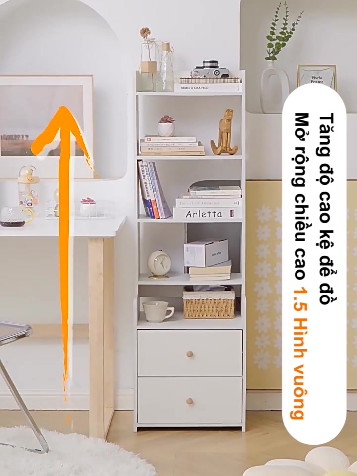 ALVIN Tủ đựng đồ kệ đầu giường đa năngcó ngăn kéo tiết kiệm không gian chắc chắn và bền bỉ | BigBuy360 - bigbuy360.vn