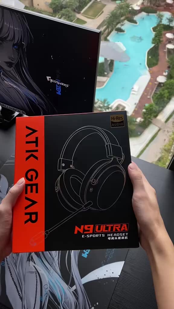 [HỎA TỐC] Tai nghe Không Dây gaming ATK N9 Pro | N9 Ultra | 3 Mode Kết Nối | NEWSEAL | BH 12 Tháng | BigBuy360 - bigbuy360.vn
