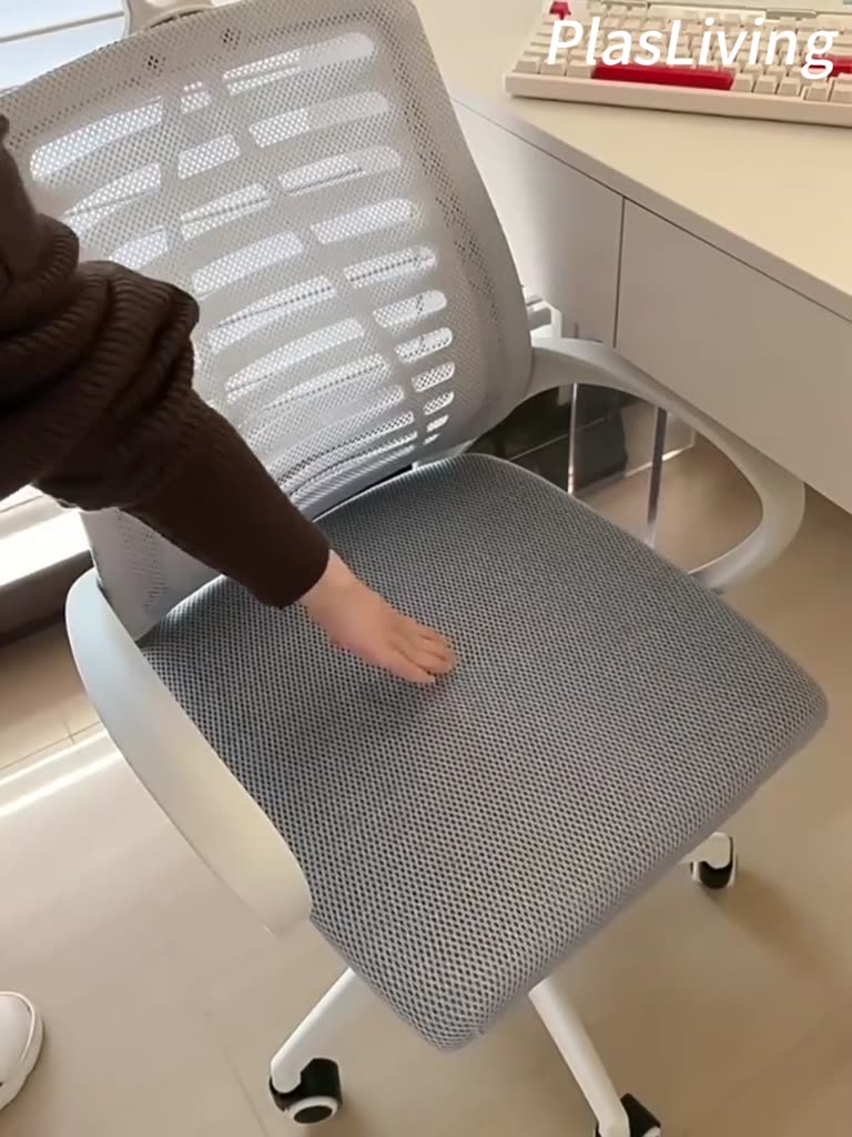 Ghế Xoay Văn Phòng Cao Cấp Ghế Lưới Chống Mỏi Lưng Chân Thép  Xoay 360 Độ Lưng Cong Hỗ Trợ Cột Sống | BigBuy360 - bigbuy360.vn