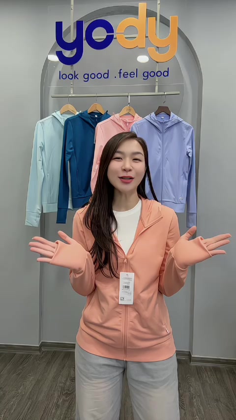 Áo chống nắng nữ YODY áo khoác nắng chống tia UV mềm mịn thoáng mát WCSJ26A002 | BigBuy360 - bigbuy360.vn