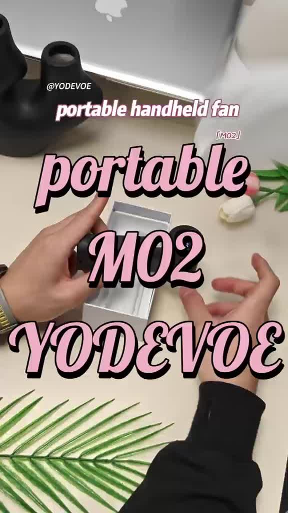 Yodevoe M02 Quạt Cầm Tay Công Suất Gió Mạnh Lên Đến 100m/s Làm Mát Tức Thì Pin Dung Lượng Lớn 4000mAh Sử Dụng Liên Tục 1 | BigBuy360 - bigbuy360.vn