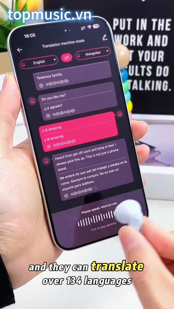 [Mới 2026] MINISO MS119 Tai nghe dịch thuật AI HIFI Tai nghe Bluetooth Hai micrô Giảm tiếng ồn cuộc gọi tai nghe không dây Chống nước IPX5 | BigBuy360 - bigbuy360.vn