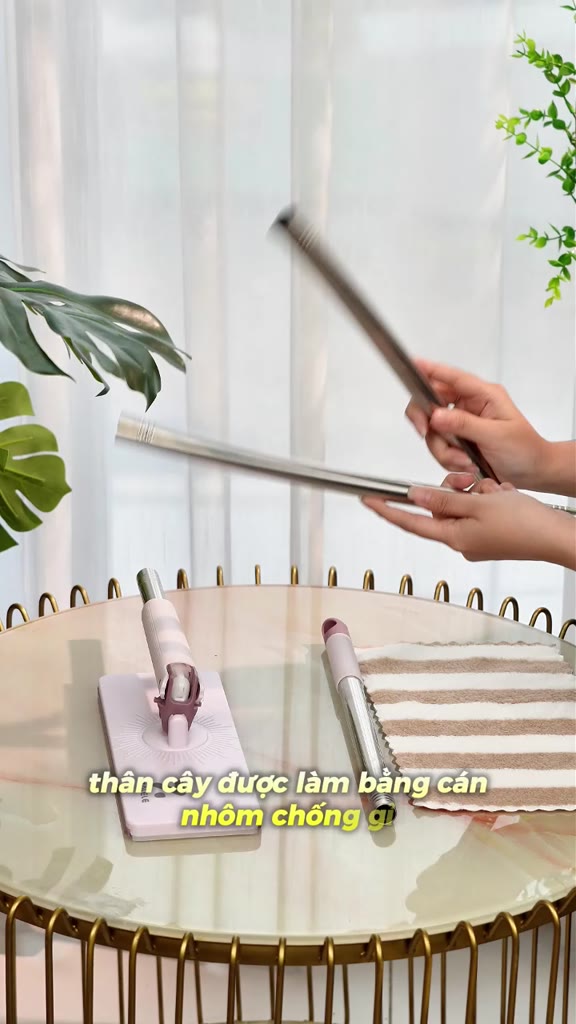 Cây lau kẹp khăn đa năng, cây lau nhà lười dài bàn lau 25cm dùng 1 lần lau bụi mịn DM03 Zolele | BigBuy360 - bigbuy360.vn