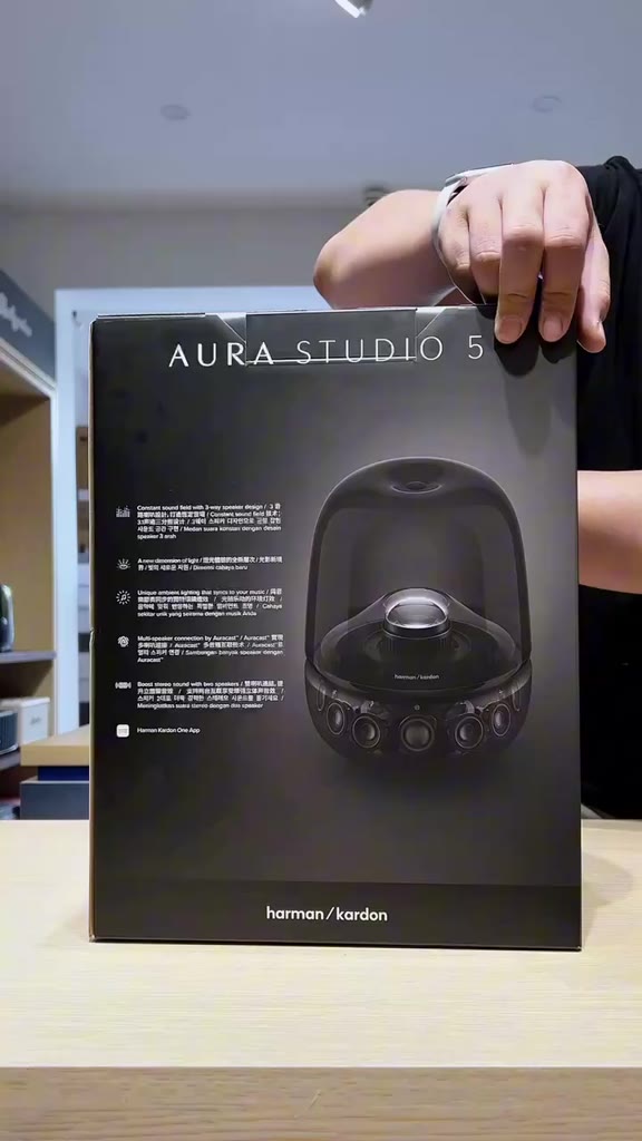 [AURA 5] Loa Bluetooth Harman Kardon Aura Studio 5 Chính Hãng PGI Bảo Hành 12 Tháng. | BigBuy360 - bigbuy360.vn