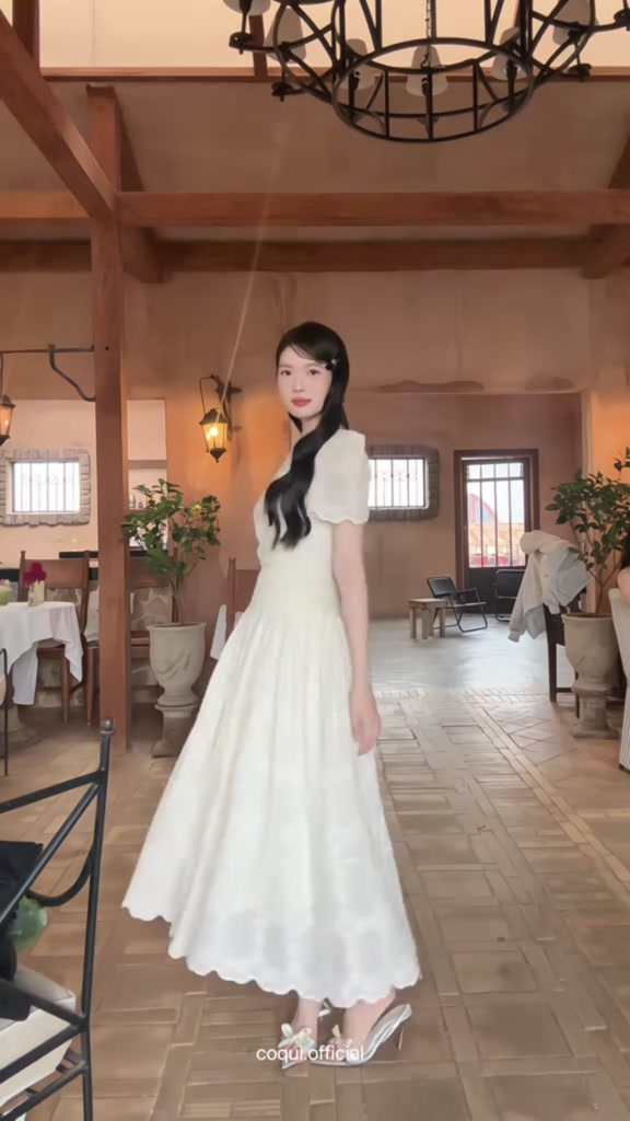 Đầm thiết kế tiểu thư dự tiệc COQUI, Đầm dự tiệc dáng dài MIRA DRESS | BigBuy360 - bigbuy360.vn