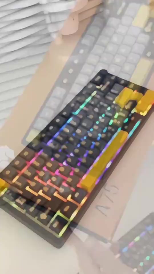Bàn phím cơ khung nhôm ATAS A75 ALUMINUM - 3 mode kết nối - LED RGB - APP Marco - Hot-swap 5 pin | BigBuy360 - bigbuy360.vn