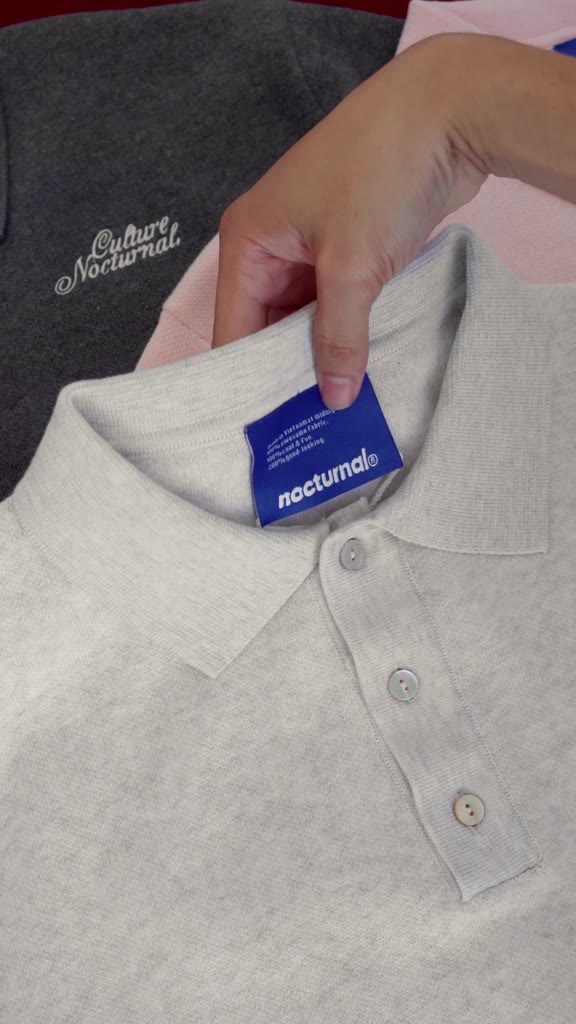 Áo Polo Len Dệt Kim Form Boxy Nocturnal Culture Knit Polo Cao Cấp Unisex Nam Nữ Localbrand | BigBuy360 - bigbuy360.vn