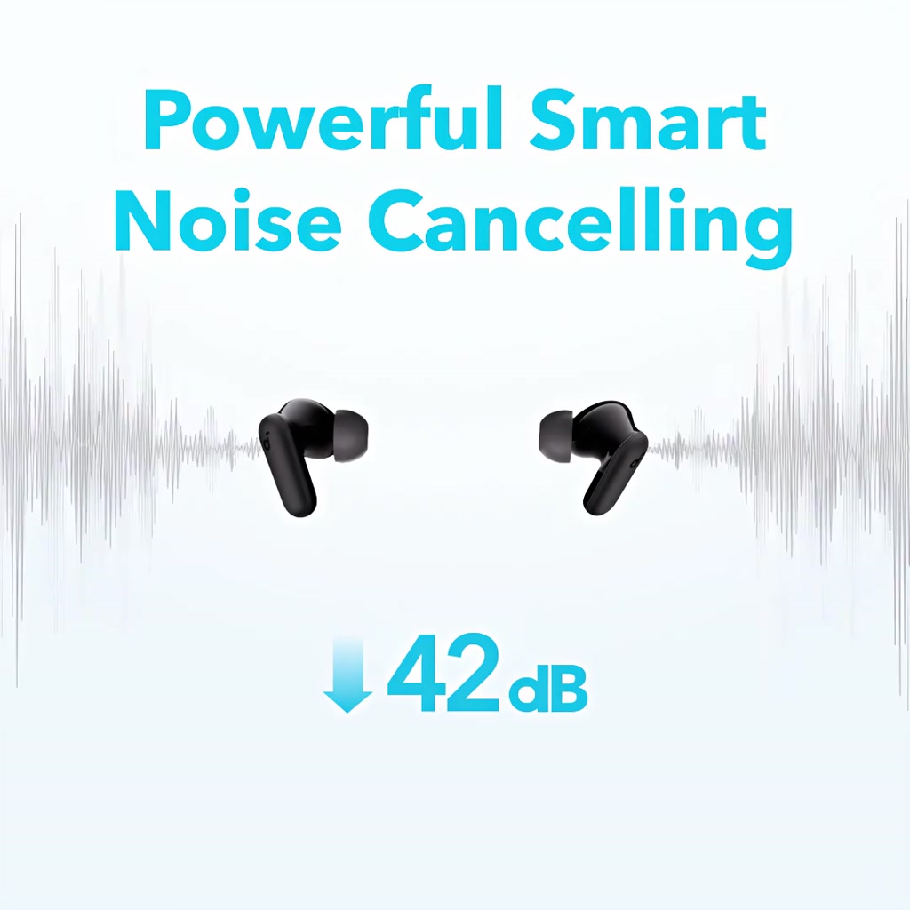 Tai nghe Anker SoundCore R50i NC – Chống ồn chủ động| Pin lâu - Bảo Hành Chính Hãng 18 Tháng | BigBuy360 - bigbuy360.vn