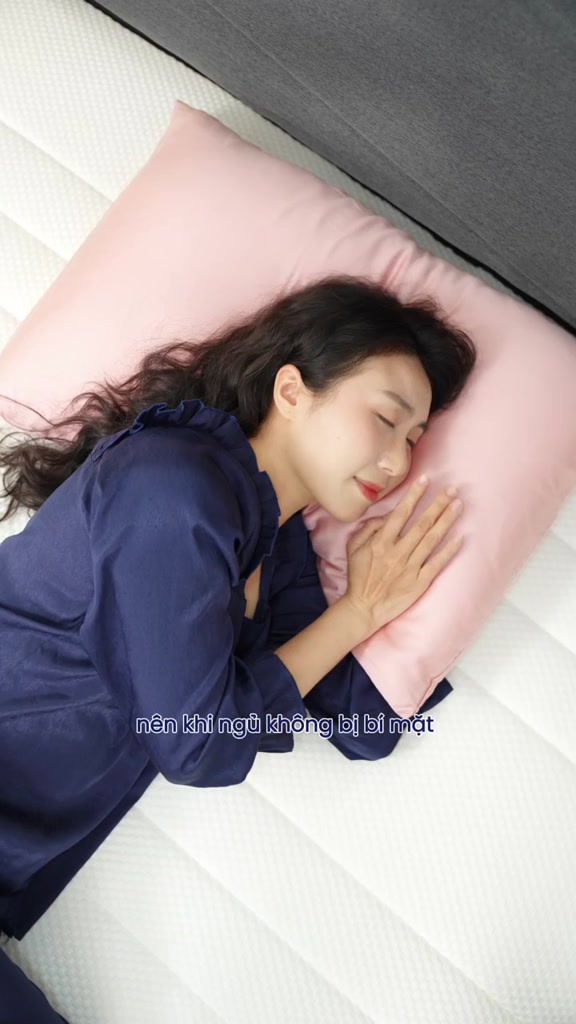 Vỏ Gối Nằm NOOZ Lụa Tencel 60s Mềm Mịn 50x70cm Vải Trơn Nhiều Màu NOOZ Home Goods Bedding | BigBuy360 - bigbuy360.vn