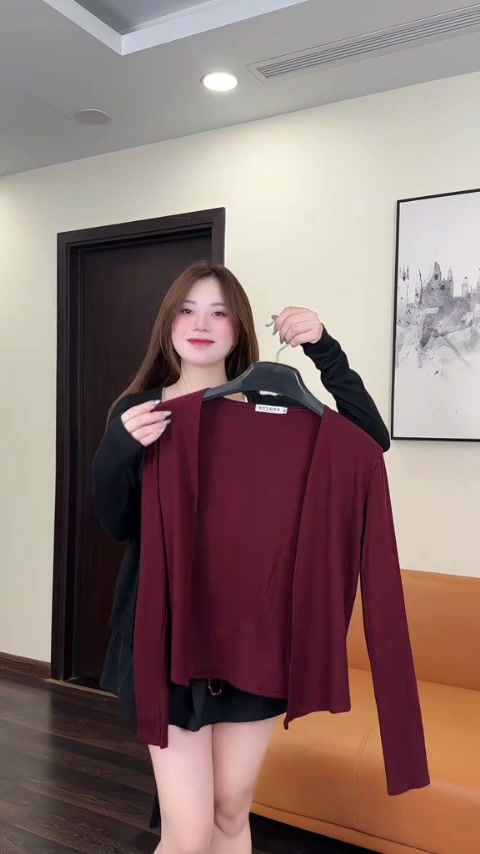 (XẢ KHO) Áo Khoác cardigan dáng dài trơn nhiều màu, áo khoác ngoài tay dài co dãn 4 chiều kiểu dáng bánh bèo BYJANE-901 | BigBuy360 - bigbuy360.vn