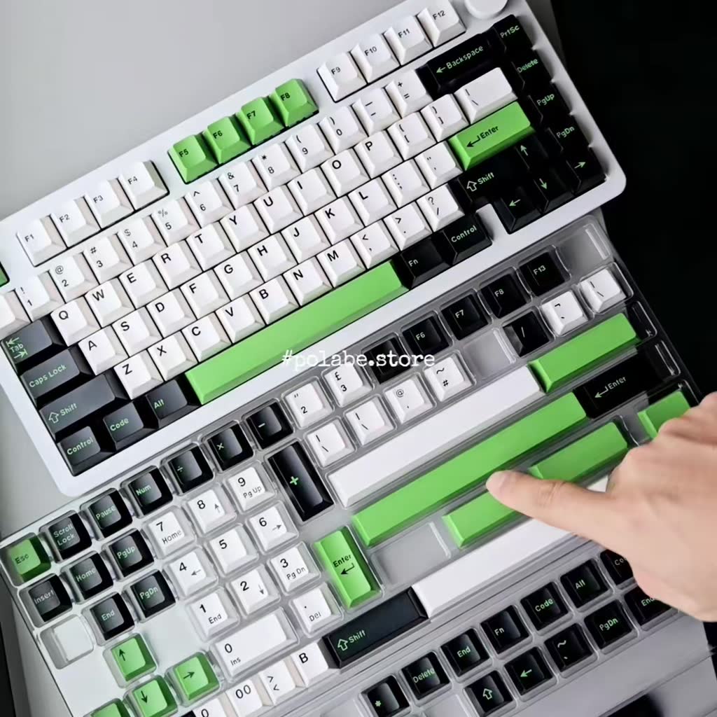 Keycap Green Panda Cherry Profile Keycap Daye Panda CMK bàn phím cơ Polabe Store | BigBuy360 - bigbuy360.vn