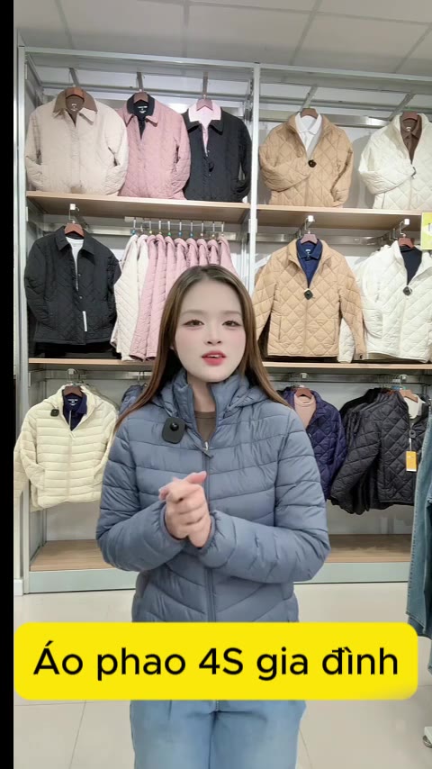  Áo khoác phao nữ 4S YODY siêu nhẹ có mũ form ôm nhẹ nhàng giữ ấm tốt cản bụi WCPJ25F037 | BigBuy360 - bigbuy360.vn