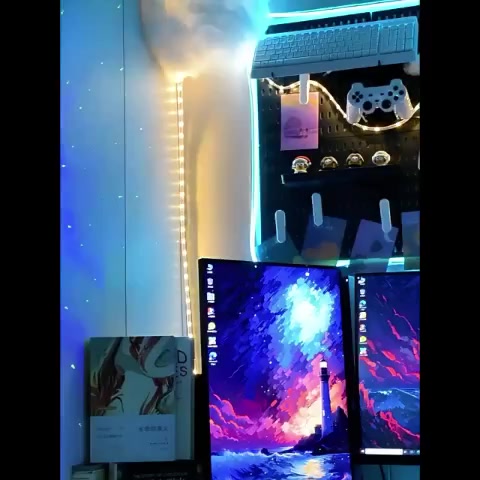 Bảng Pegboard HOSAN Decor Bàn Học, Phòng Gaming Treo Tường Đa Năng, Trang Trí Góc Làm Việc | BigBuy360 - bigbuy360.vn