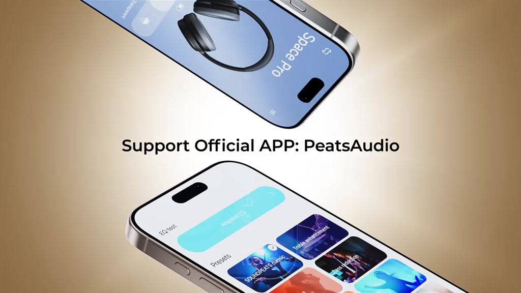 Tai nghe chụp tai SoundPEATS Space Pro, Pin 151 Giờ, Hybrid ANC, Hi-Res Audio LDAC, Bluetooth 5.4 | BigBuy360 - bigbuy360.vn