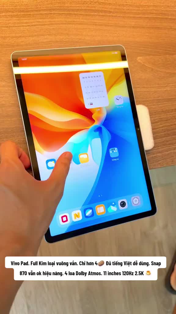 [HÀNG CHÍNH HÃNG] Máy Tính Bảng Vivo Pad SE AI – Màn Hình 12.3" 120Hz, Snapdragon 4 Gen 2 | BigBuy360 - bigbuy360.vn