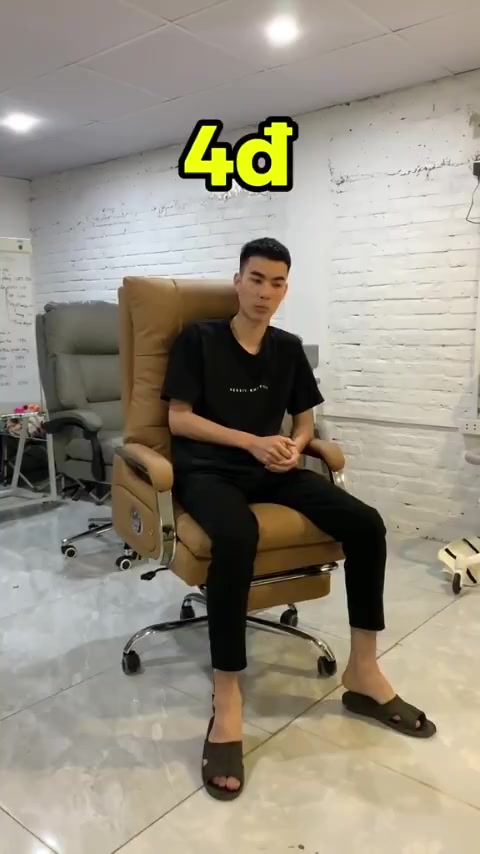 Ghế văn phòng Ghế giám đốc massage 7 chế độ Ghế xoay văn phòng bọc da PU êm ái An Home Pehouse | BigBuy360 - bigbuy360.vn