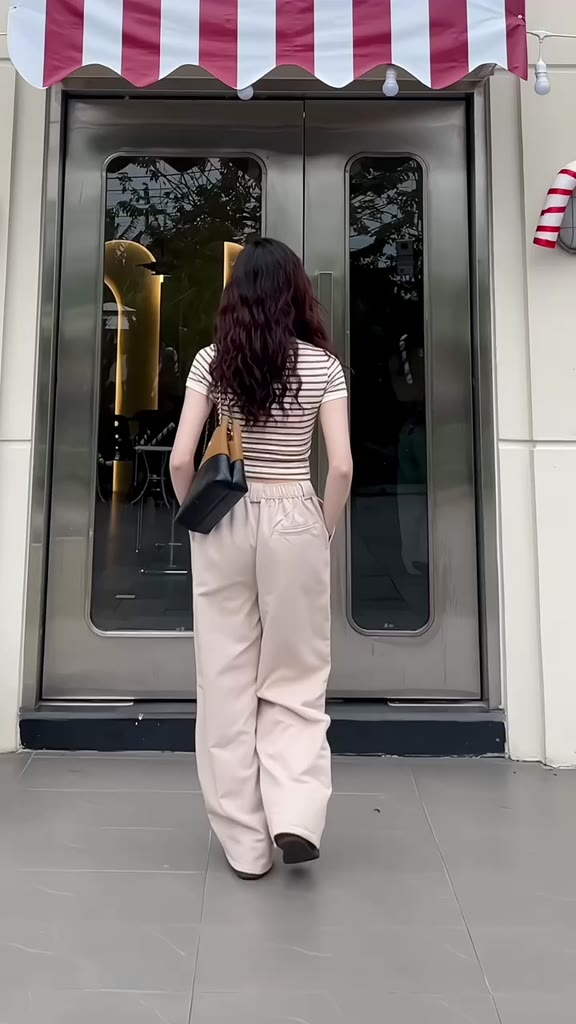 Quần KaKi Ống Rộng Lưng Chun, Quần Ống Xếp Ly  Dáng Suông Basic Phong Cách Hàn Quốc 006 | BigBuy360 - bigbuy360.vn
