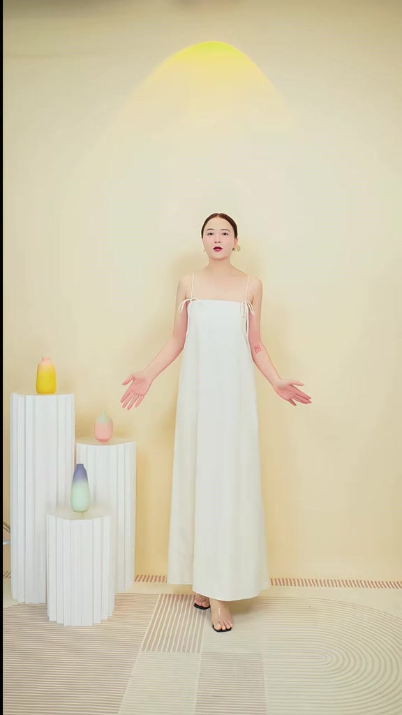 Đầm 2 Dây Dáng Dài Chất Cotton Mịn, Váy Dáng Dài Thoải Mãi Dễ Mặc D45 CEBA BOUTIQUE | BigBuy360 - bigbuy360.vn