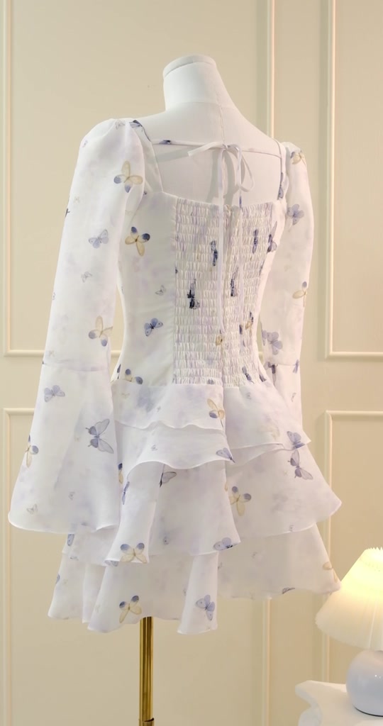 TIELA Đầm váy hoa tay dài-Ratih Dress | BigBuy360 - bigbuy360.vn