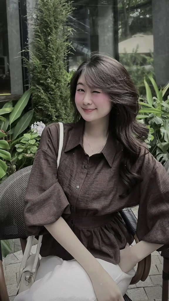 Áo Sơmi Bo Eo Lưng Chun Tay Bồng Cúc Dọc Đũi Hàn 20 THÁNG 05 SHOP MA4226 | BigBuy360 - bigbuy360.vn