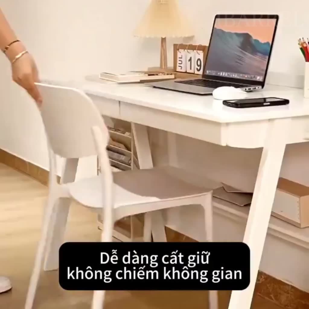 Plas Ghế nhựa một mảnh  Quán Cafe Nhà Hàng Ngoài Trời Thiết kế đẹp và đơn giản Chống bẩn | BigBuy360 - bigbuy360.vn