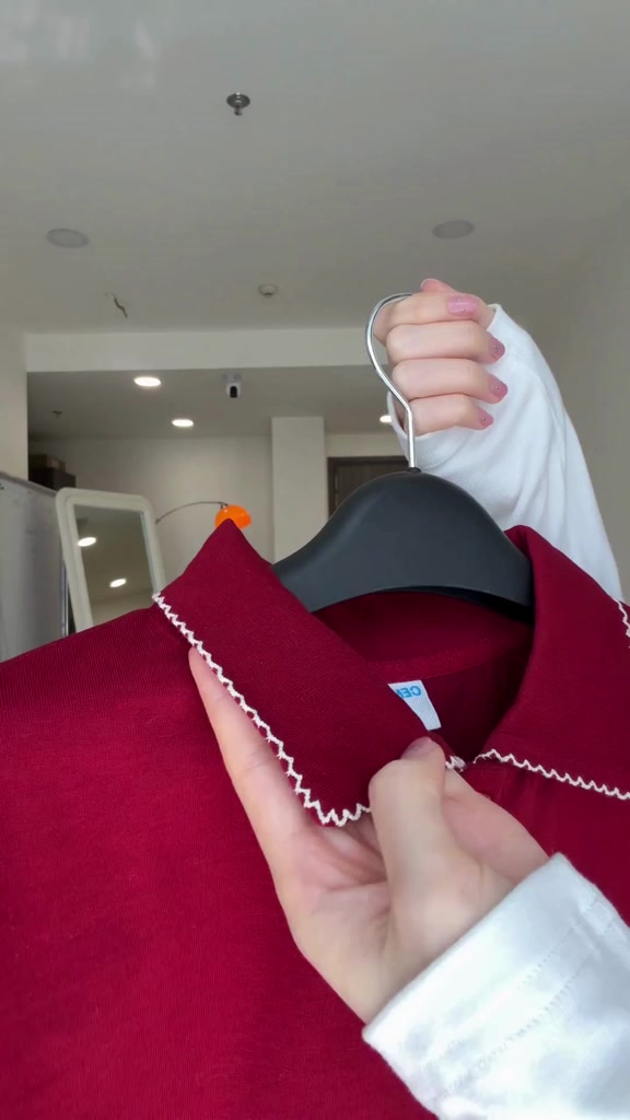 Áo Baby Polo CEMMERY Local Brand Chính Hãng Petite Polo Tee Vải Cotton 2 Chiều Cổ Thêu Viền 2 Màu | BigBuy360 - bigbuy360.vn