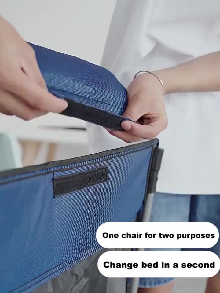 Ghế thư giãn gấp gọn đa năng vải lưới thoáng khí, Ghế xếp thư giãn gấp gọn đa năng chịu tại 200kg khung hợp kim cao cấp | BigBuy360 - bigbuy360.vn