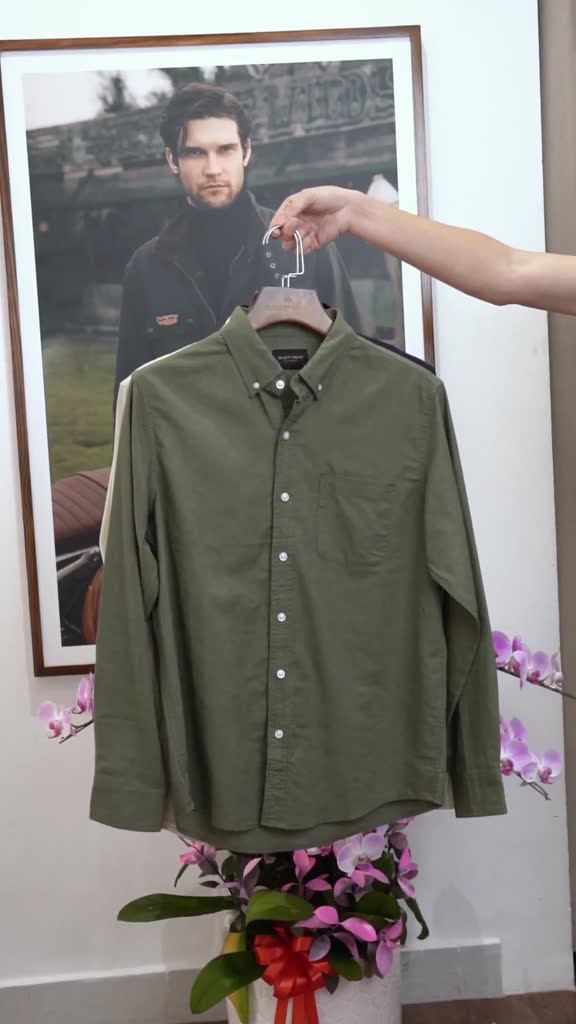 Sơ Mi Linen Nam Radley Dustyman,Vải Linen Cao Cấp,Thoáng Mát,Form Regular Fit | BigBuy360 - bigbuy360.vn