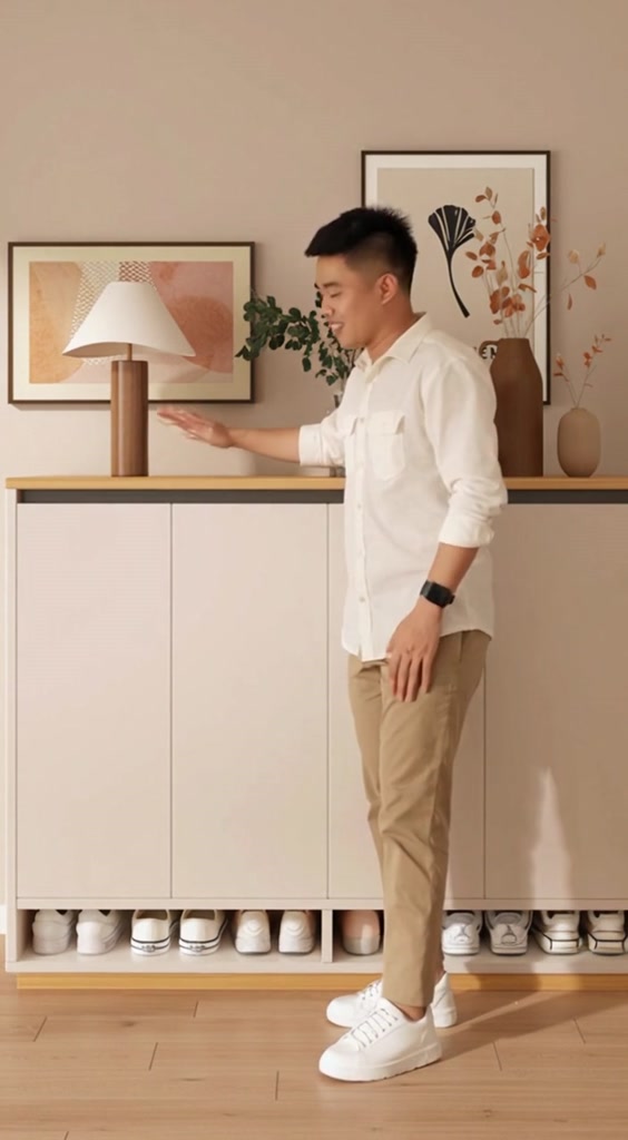 Bali Tủ Đựng Giày Thông Minh 4 Cánh Tủ Giầy Gỗ Đa Năng Nhiều Ngăn Tiện Lợi Chất Liệu Gỗ MDF Cao Cấp | BigBuy360 - bigbuy360.vn