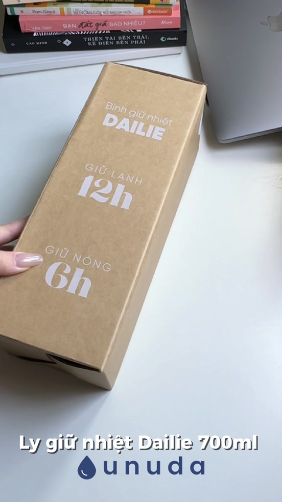 Ly giữ nhiệt Dailie 700ml | Unuda – Tiện Lợi Mang Theo Khi Đi Học Đi Làm | BigBuy360 - bigbuy360.vn