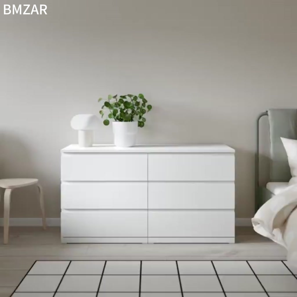 BMZAR Tủ Ngăn Kéo Tủ Lưu Trữ Tiêu Chuẩn ENF 3/4/5/6 Ngăn Kéo Cho Phòng Khách Ngủ Tiết Kiệm Diện Tích | BigBuy360 - bigbuy360.vn