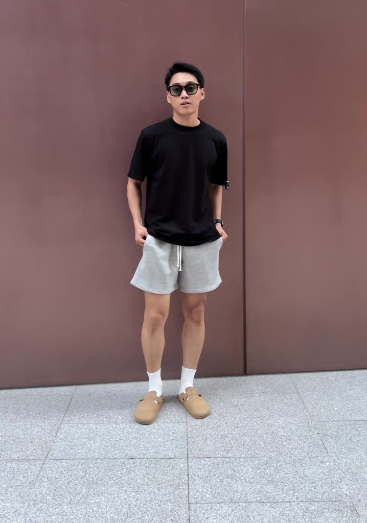Quần Short Trơn Basic unisex ,Chất liệu nỉ chân cua co dãn,lưng thun | BigBuy360 - bigbuy360.vn