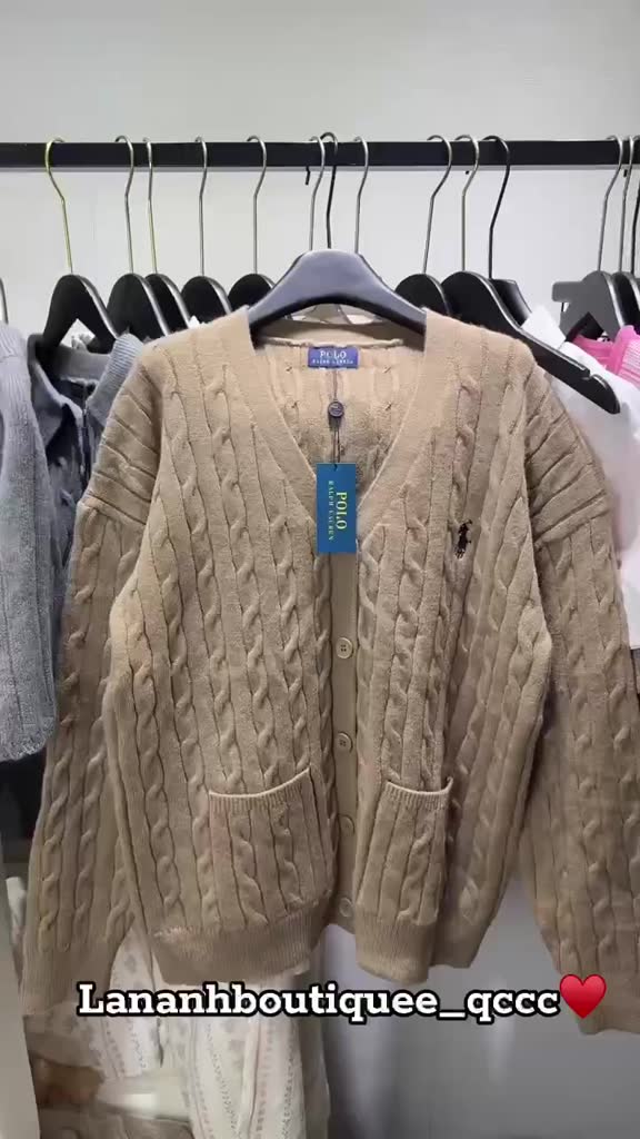 Áo Cardigan Len Nam Nữ Chất LEN VẶN THỪNG LOGO Thêu Ngựa FORM THỤNG Style Hàn Quốc NEW 2026 | BigBuy360 - bigbuy360.vn