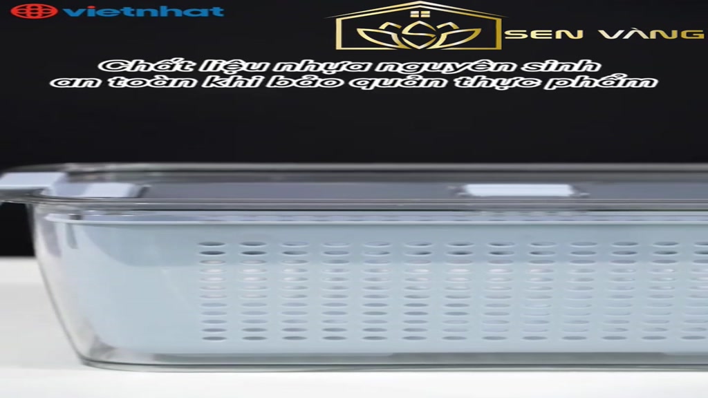 Bộ hộp rổ đựng thực phẩm HOKORI nhựa VIỆT NHẬT cao cấp -  Trong suốt, đựng đồ ăn tủ lạnh 6588/9+6605 | BigBuy360 - bigbuy360.vn
