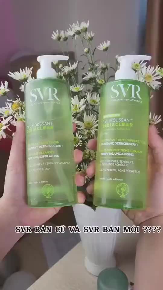 Gel Rửa Mặt Dành Cho Da Dầu Mụn SVR Sebiaclear Gel Moussant 200ml-400ml | BigBuy360 - bigbuy360.vn