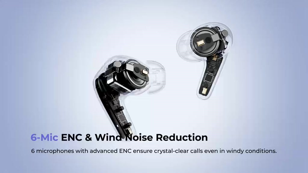 Tai Nghe True Wireless SoundPEATS C30 Hyrid ANC 52dB | Driver PU Titanium | 6 Mic ENC+ | Hires LDAC | Bluetooth 6.0 | BigBuy360 - bigbuy360.vn