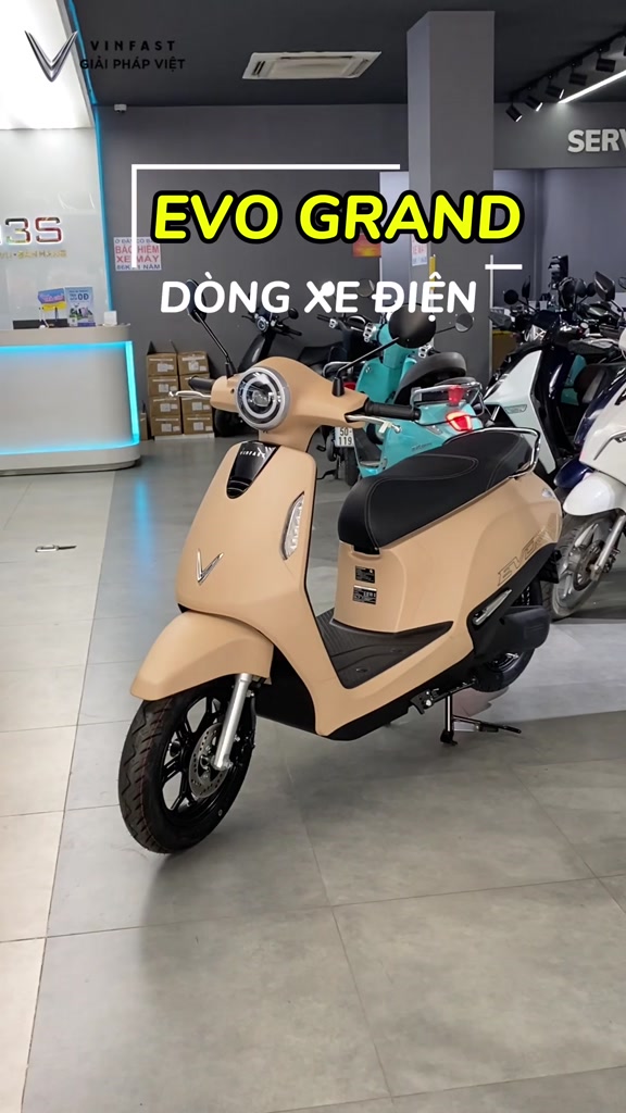[NHẬN TẠI HCM] Xe Máy Điện VinFast Evo Grand - 262km/sạc | BigBuy360 - bigbuy360.vn